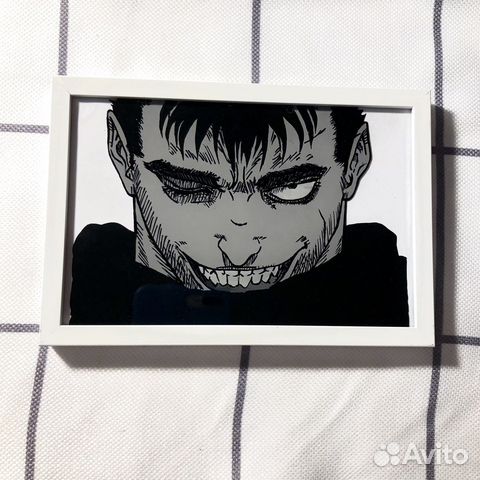 Аниме на стекле, манга Берсерк, Гатс