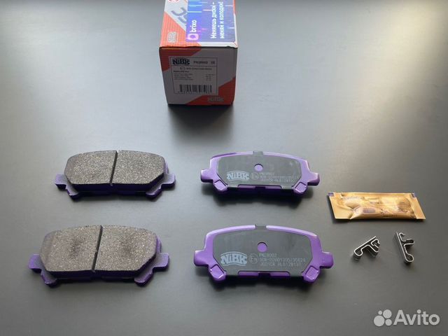 Колодки тормозные задние Honda Acura Nibk