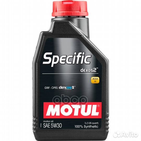 Масло 5W30 Specific Dexos2 1л motul