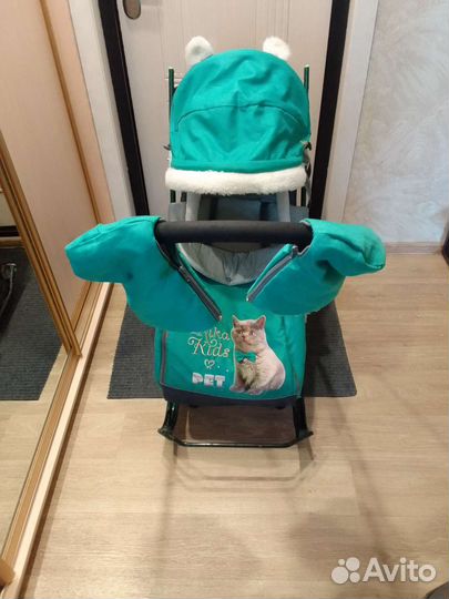 Коляска санки