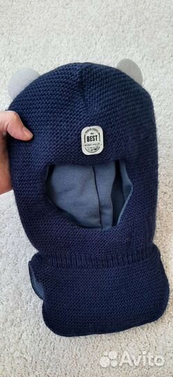 Шапка шлем для мальчика 48 50 новая