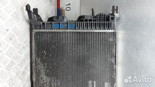 Радиатор системы охлаждения renault megane 3 (HBG2