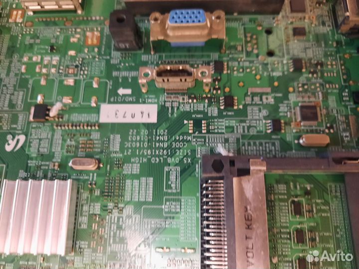 Разбор Samsung LE32D450G1wxru main BN41-01603B