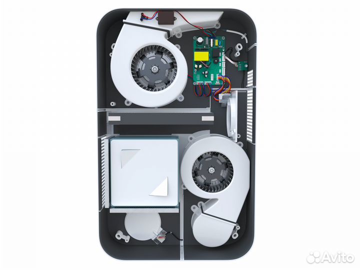 Приточно-вытяжная установка с рекуператором Funai