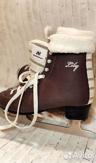 Коньки фигурные nordway 39