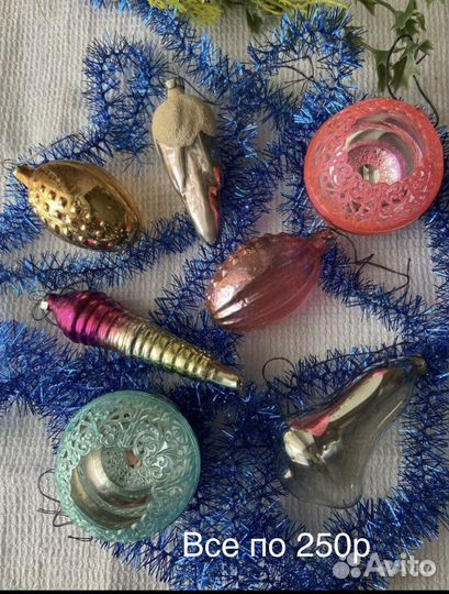 Новогодние игрушки СССР