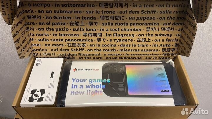 Игровая приставка valve steam deck oled 1tb