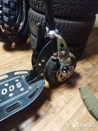 Бензиновый самокат