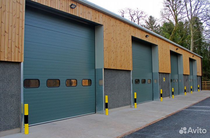 Секционные ворота