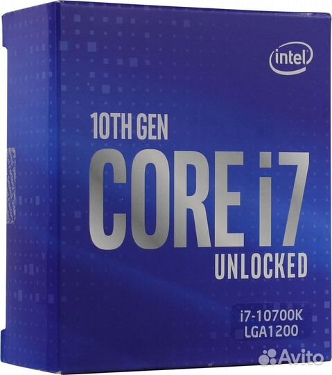 Процессор I7 10700k