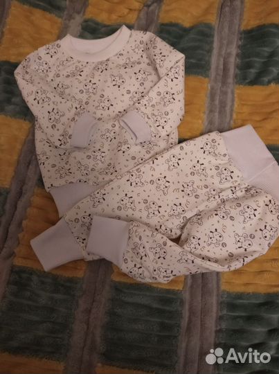 Новые пижамки с начёсом