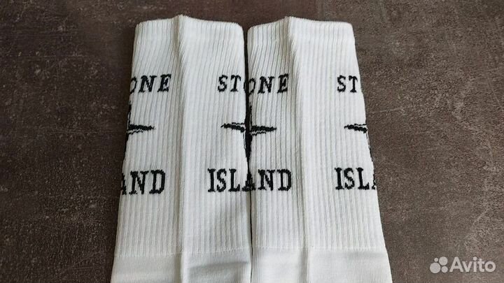 Носки Stone Island белые