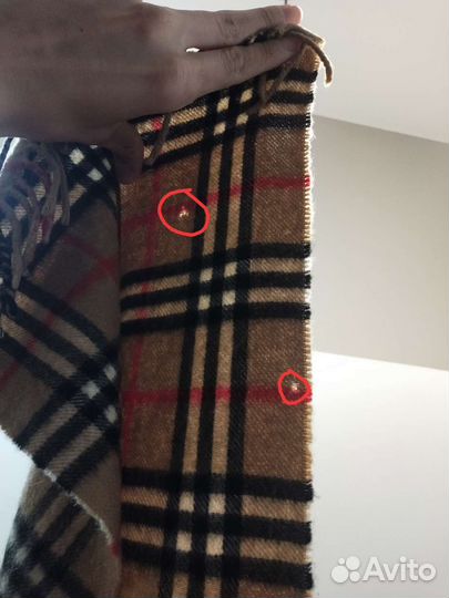 Ретро шарф Burberry's 90-ые