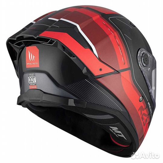 MT Helmets Thunder 4 SV R25 full face helmet Красн