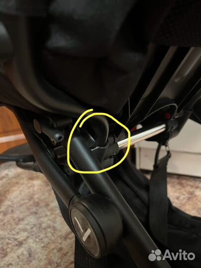 Коляска yoya 175на запчасти или под ремонт