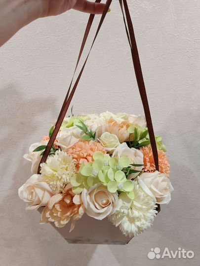 Мыльные букеты