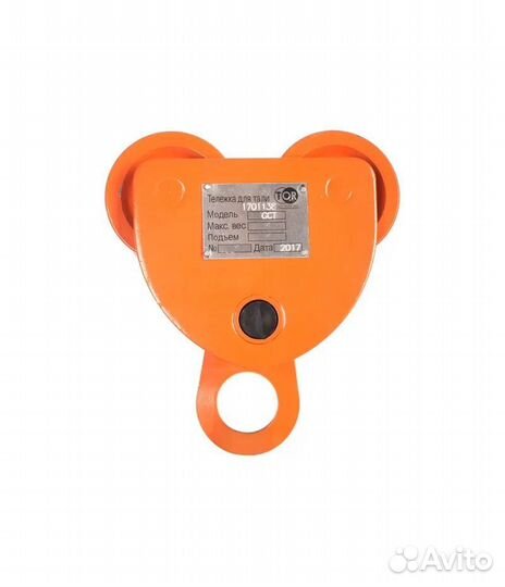 Тележка для тали TOR Тип А (GCT) 3,0 т без механизма передвижения (T)