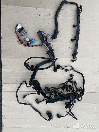 Проводка двигателя Bmw х5 е70 х6 е71 м57 3.0d