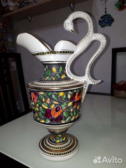 Антикварный большой кувшин, Бельгия