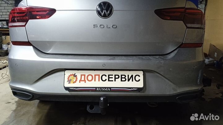 Фаркоп на Volkswagen Polo / Skoda Rapid