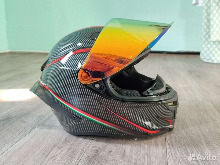 Мотошлем agv pista (аналог) размер S