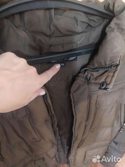 Пуховик мужской