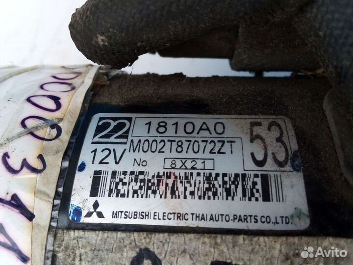Стартер Mitsubishi L200 Pajero Sport 2