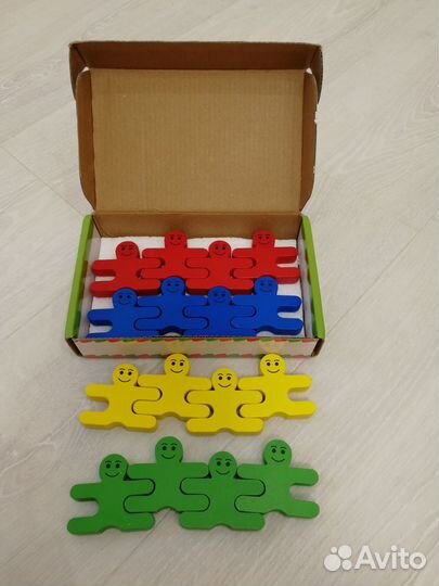 Развивающие деревянные игры для детей