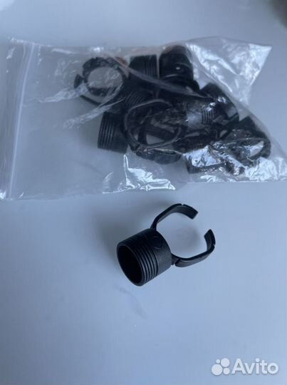 Кольцо- чернильница для тату держатель колпачков