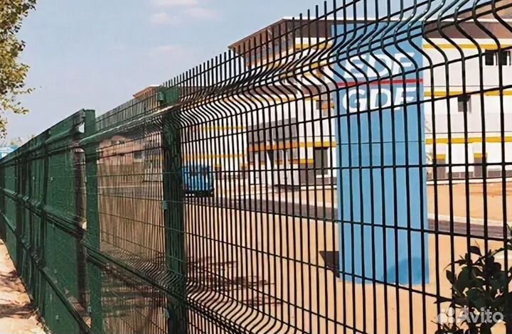 Забор из 3D сетки цена за метр работа по договору