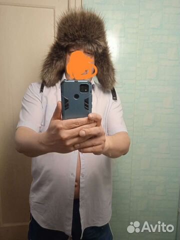 Ушанка лохматая