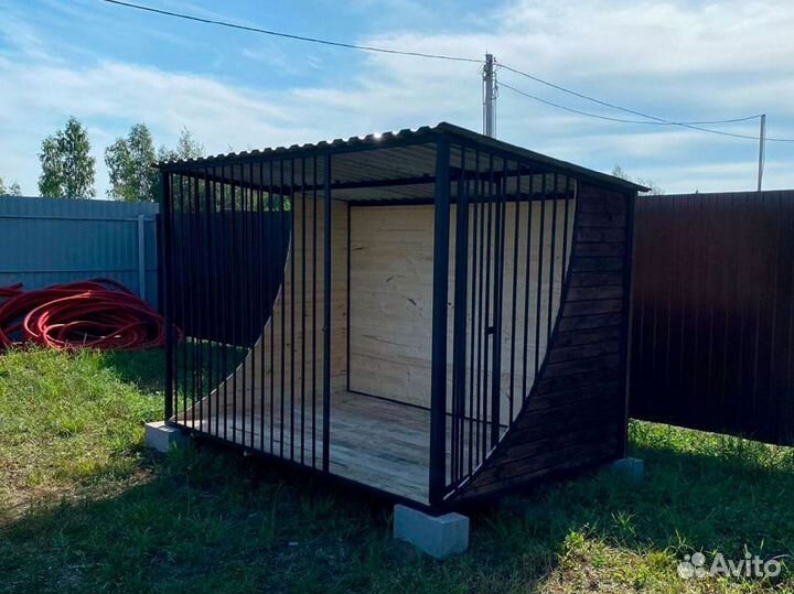 Вольер для собак опыт 6 лет