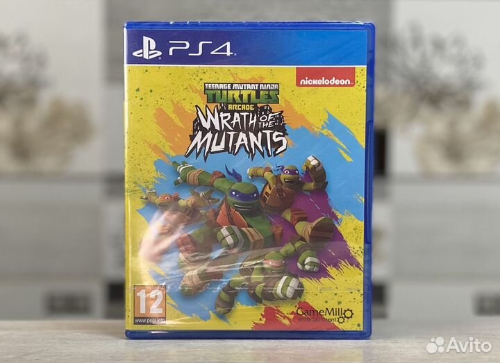 Черепашки Ниндзя Arcade Wrath Of The Mutants PS4