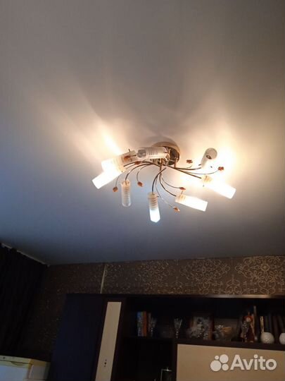 Люстра потолочная подвесная бу