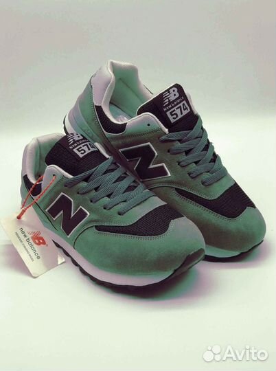 Мужские кроссовки New Balance, серого цвета, 41-46