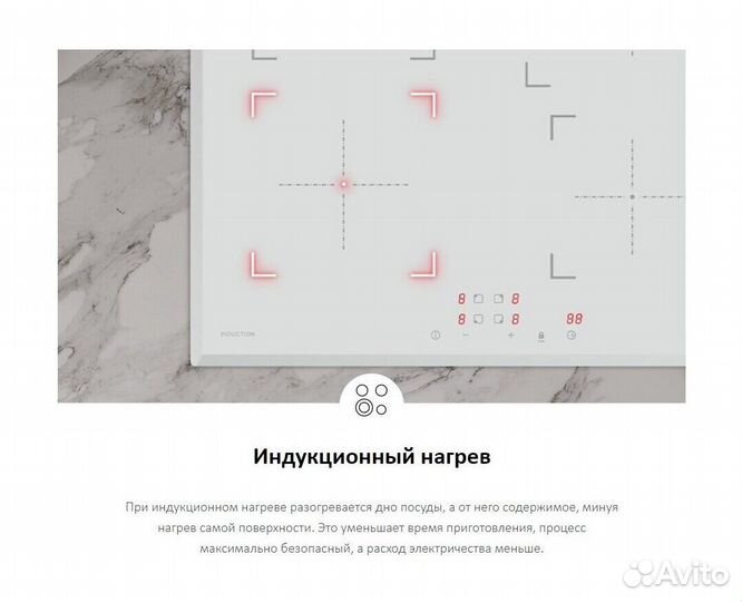 Индукционная варочная панель новая