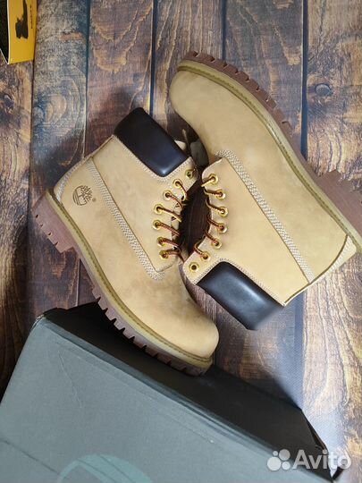 Timberland 6 inch premium yellow мех оригинал