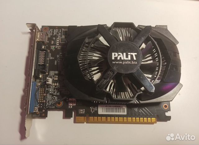 Видеокарта Palit GeForce GTX 650 OC 1 GB DDR5