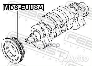 Шкив коленвала MDS-euusa MD349501 mdseuus