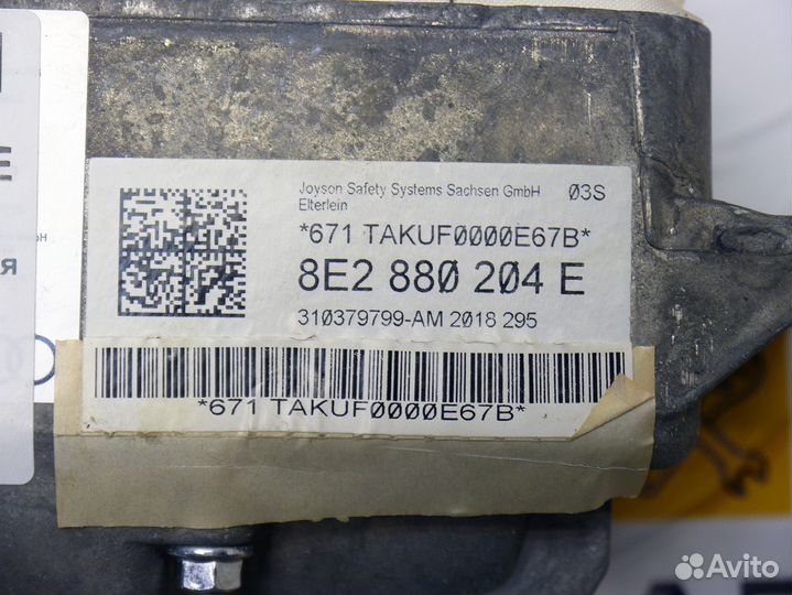 Подушка безопасности пассажирская Ауди A4B7