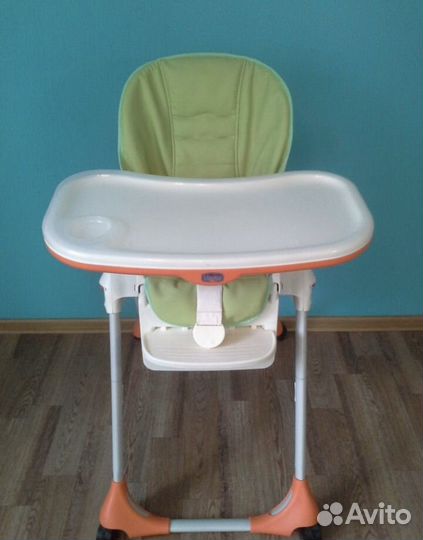 Стул для кормления chicco polly чико