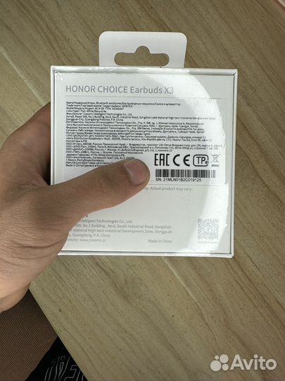 Honor Choice earbuds x3 новые