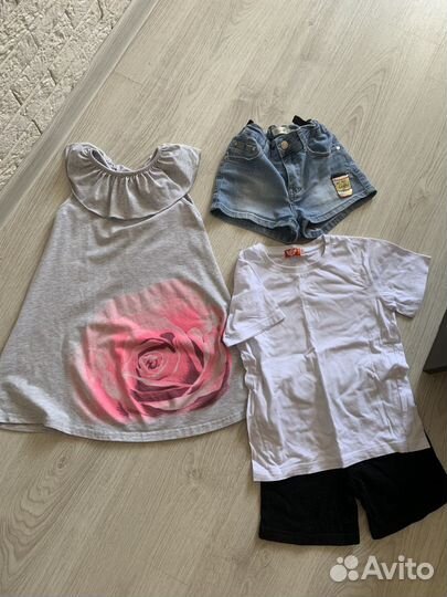 Одежда для девочки пакетом 122-128
