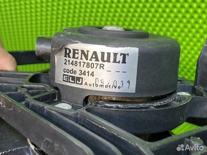 Вентилятор охлаждения радиатора Renault Logan