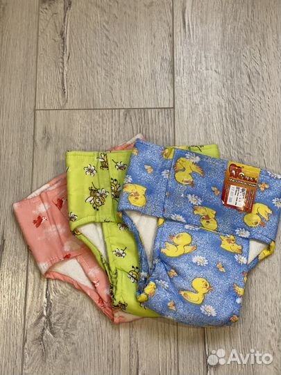 Многоразовые подгузники новые
