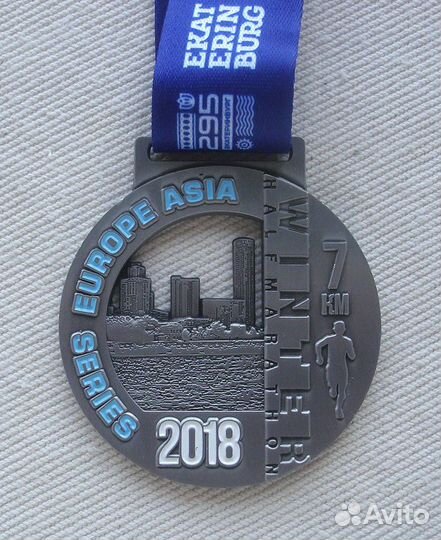 Медаль зимнего марафона 