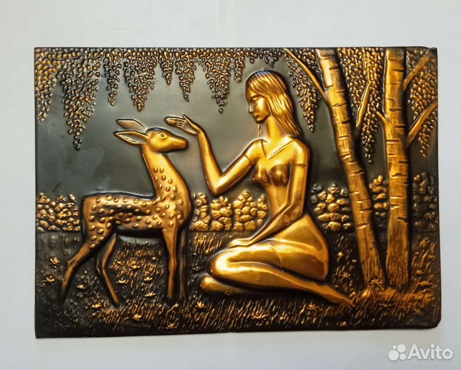 Картины чеканка СССР