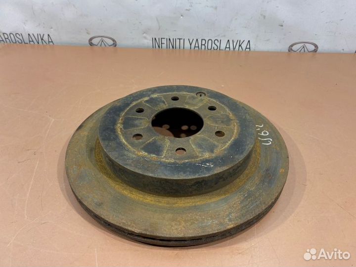 Тормозной диск задний Nissan Patrol Y62 VK56VD