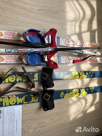 Детские лыжи