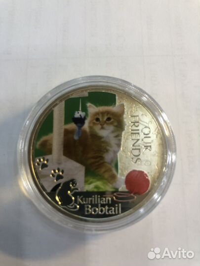 2 доллара 2012 года - Курильский Бобтейл - Ниуэ